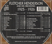 Charger l'image dans la galerie, Fletcher Henderson And His Orchestra : 1925-1926 (CD, Comp)