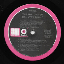 Load image into Gallery viewer, Various : The History Of Country Music - Volume 2 (2xLP, Comp)