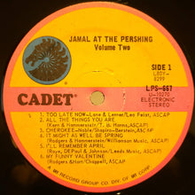 Laden Sie das Bild in den Galerie-Viewer, Ahmad Jamal Trio : Jamal At The Pershing Vol. 2 (LP, Album, RE)