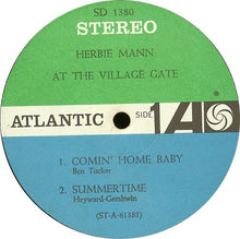 Load image into Gallery viewer, Herbie Mann : Herbie Mann At The Village Gate (LP, Album)