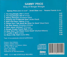 Load image into Gallery viewer, Sammy Price : King Of Boogie Woogie (CD)