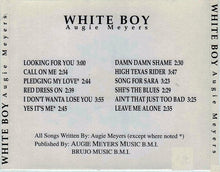 Load image into Gallery viewer, Augie Meyers : White Boy (CD, Album, RP)