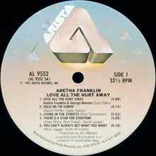 Laden Sie das Bild in den Galerie-Viewer, Aretha Franklin : Love All The Hurt Away (LP, Album)
