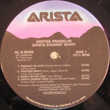 Load image into Gallery viewer, Aretha* : Who's Zoomin' Who? (LP, Album, Ind)