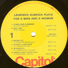 Laden Sie das Bild in den Galerie-Viewer, Laurindo Almeida : A Man And A Woman (LP, Album, RE)