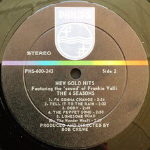 Load image into Gallery viewer, The 4 Seasons* : New Gold Hits (LP, Album, Mer)