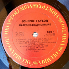 Load image into Gallery viewer, Johnnie Taylor : Rated Extraordinaire (LP, Album, San)