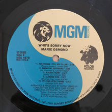 Load image into Gallery viewer, Marie Osmond : Who's Sorry Now (LP, Album, Ter)