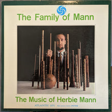 Laden Sie das Bild in den Galerie-Viewer, The Family Of Mann : The Music Of Herbie Mann (LP, Album, Mono)