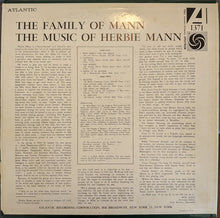 Charger l'image dans la galerie, The Family Of Mann : The Music Of Herbie Mann (LP, Album, Mono)