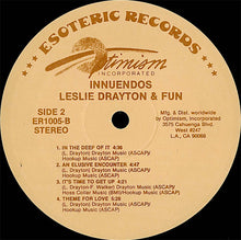 Laden Sie das Bild in den Galerie-Viewer, Leslie Drayton & Fun : Innuendos (LP, Album)