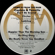 Laden Sie das Bild in den Galerie-Viewer, Captain & Tennille* : Come In From The Rain (LP, Album, Mon)