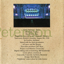 Load image into Gallery viewer, Oscar Peterson Trio* With Herb Ellis & Ray Brown : Vancouver , 1958 (CD, Album)