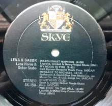 Load image into Gallery viewer, Lena Horne & Gabor Szabo : Lena & Gabor (LP, Album, Mon)
