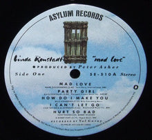 Charger l'image dans la galerie, Linda Ronstadt : Mad Love (LP, Album)