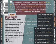 Laden Sie das Bild in den Galerie-Viewer, Brother Jack McDuff : Bringin' It Home (CD, Album, Promo)