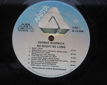 Charger l'image dans la galerie, Dionne Warwick : No Night So Long (LP, Album, dif)