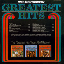 Load image into Gallery viewer, Wes Montgomery : Greatest Hits (LP, Comp, Uni)