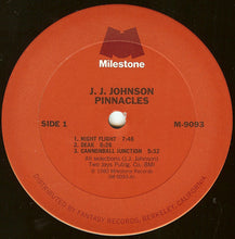 Charger l'image dans la galerie, J.J. Johnson : Pinnacles (LP, Album)