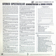 Load image into Gallery viewer, No Artist : Stereo Spectacular Demonstration & Sound Effects (LP, Album, Comp)