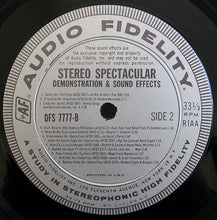 Load image into Gallery viewer, No Artist : Stereo Spectacular Demonstration & Sound Effects (LP, Album, Comp)