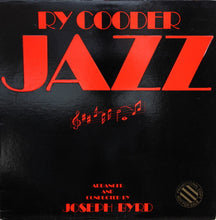 Charger l'image dans la galerie, Ry Cooder : Jazz (LP, Album)
