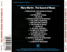 Load image into Gallery viewer, Leland Hayward, Richard Halliday, Richard Rodgers, Oscar Hammerstein 2nd* Present Mary Martin : The Sound Of Music - Original Broadway Cast (CD, RE)
