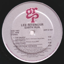 Load image into Gallery viewer, Lee Ritenour : Earth Run (LP, Album)