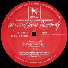 Load image into Gallery viewer, Maurice Jarre : The Year Of Living Dangerously (Original Motion Picture Soundtrack) (LP, Album)