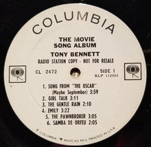 Load image into Gallery viewer, Tony Bennett : The Movie Song Album (LP, Album, Promo)