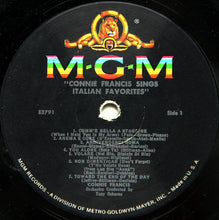 Load image into Gallery viewer, Connie Francis : Sings Italian Favorites (LP, Album, Mono)