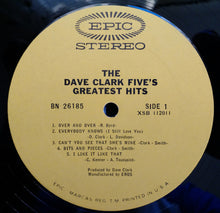 Laden Sie das Bild in den Galerie-Viewer, The Dave Clark Five : The Dave Clark Five's Greatest Hits (LP, Comp, San)
