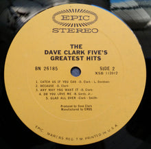 Laden Sie das Bild in den Galerie-Viewer, The Dave Clark Five : The Dave Clark Five's Greatest Hits (LP, Comp, San)