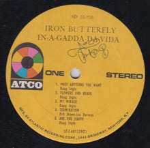 Load image into Gallery viewer, Iron Butterfly : In-A-Gadda-Da-Vida (LP, Album, RP, CT )