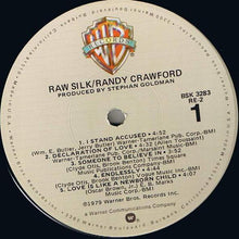 Load image into Gallery viewer, Randy Crawford : Raw Silk (LP, Album, RP)