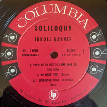Load image into Gallery viewer, Erroll Garner : Soliloquy (LP, Album, Mono)