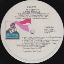 Load image into Gallery viewer, Leon Thomas : Facets - The Legend Of Leon Thomas (LP, Comp, Ind)