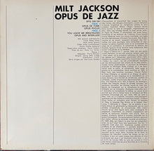 Charger l'image dans la galerie, Milt Jackson : Opus De Jazz (LP, Album, Mono, RE)