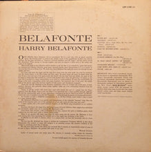 Load image into Gallery viewer, Harry Belafonte : Belafonte (LP, Album, RE, Bla)