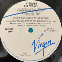 Load image into Gallery viewer, Interview : Big Oceans (LP, Album, Whi)