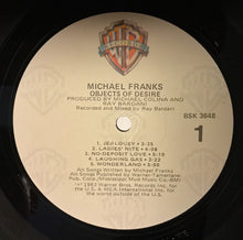Charger l'image dans la galerie, Michael Franks : Objects Of Desire (LP, Album, Jac)