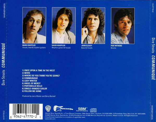Buy Dire Straits : Communiqué (CD, Album, RE, RM) Online for a great price  – Record Town TX