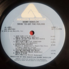 Charger l'image dans la galerie, Barry Manilow : Tryin' To Get The Feeling (LP, Album, Pla)