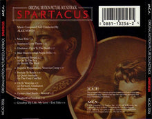 Load image into Gallery viewer, Alex North : Spartacus (Original Motion Picture Soundtrack) (CD, Album, RE)