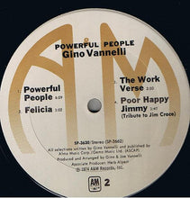 Laden Sie das Bild in den Galerie-Viewer, Gino Vannelli : Powerful People (LP, Album)