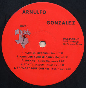 Arnulfo González Con El Conjunto De Lupe Cuevas* : Arnulfo González Con El Conjunto De Lupe Cuevas  (LP, Album)
