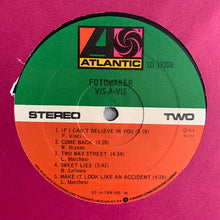 Load image into Gallery viewer, Fotomaker : Vis-à-Vis (LP, Album, RI)