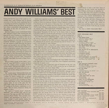 Load image into Gallery viewer, Andy Williams : Andy Williams' Best (LP, Comp, Ind)