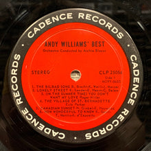 Load image into Gallery viewer, Andy Williams : Andy Williams' Best (LP, Comp, Ind)