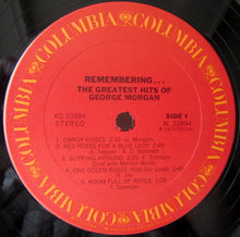 Load image into Gallery viewer, George Morgan (2) : Remembering The Greatest Hits Of (LP, Comp)